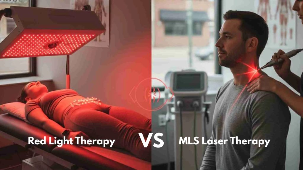 Red Light Therapy vs. MLS Laser Therapy What’s the Difference